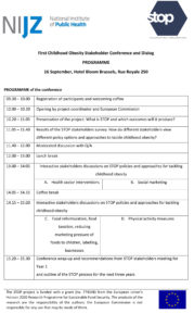STOP Stakeholders' Conference agenda