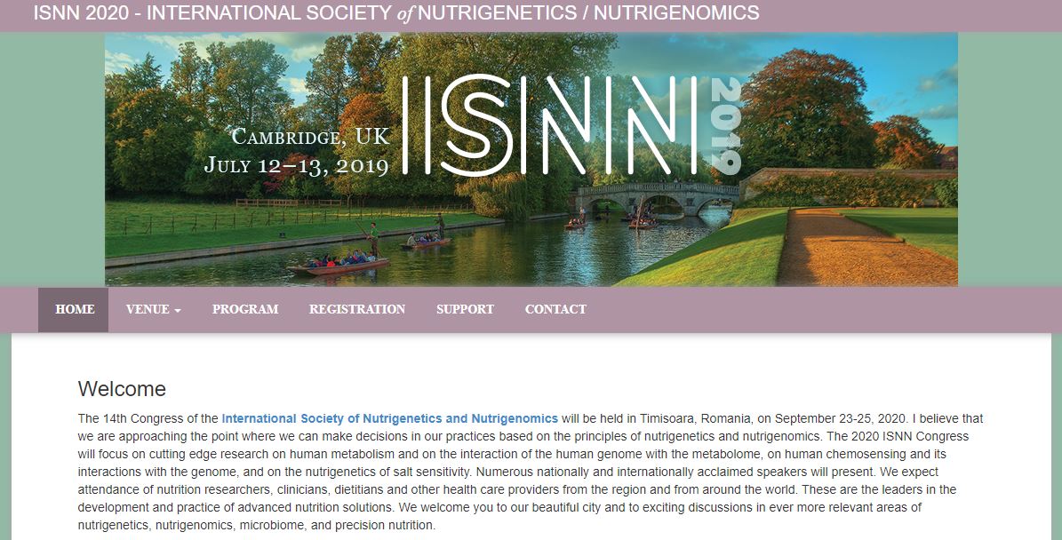 ISNN 2020 Congress announcement